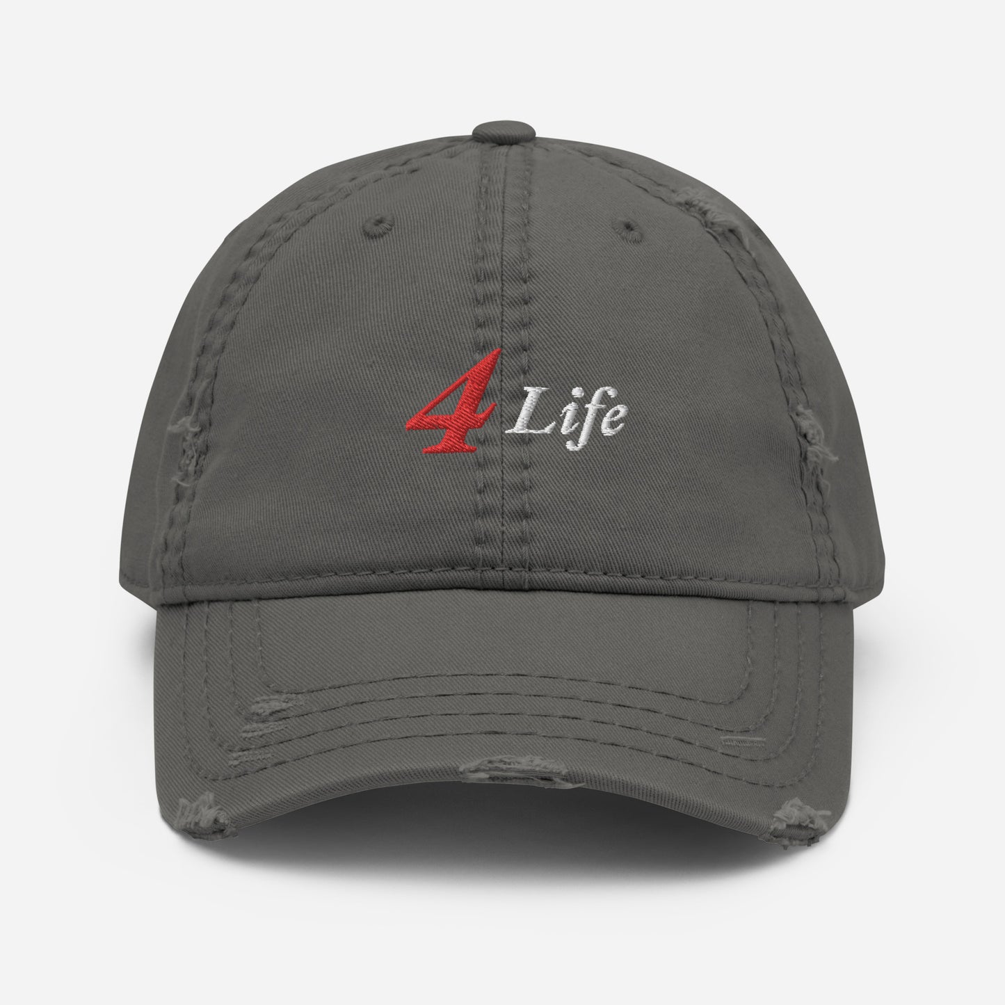 4 Life Distressed Hat