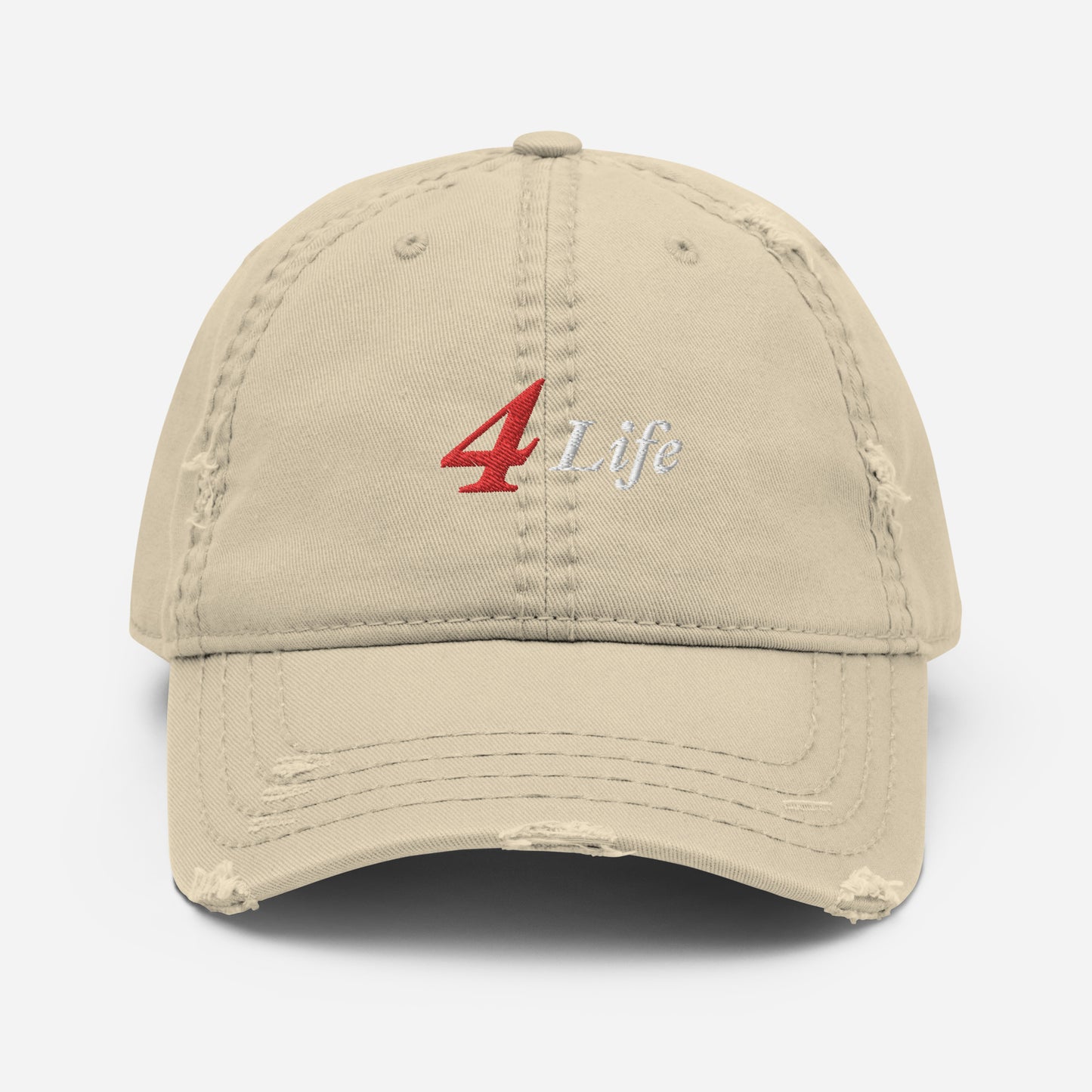 4 Life Distressed Hat