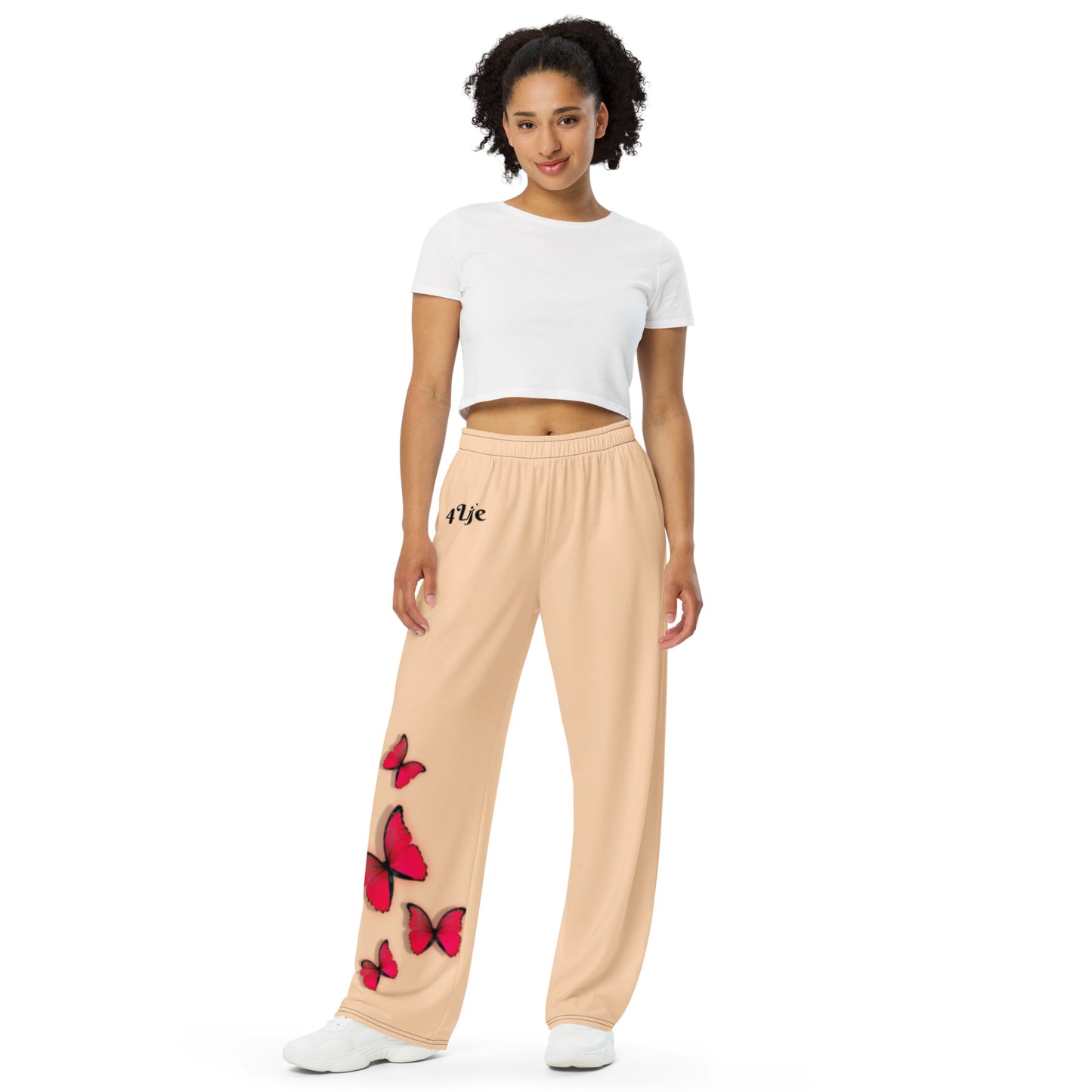 Red Butterfly Pants